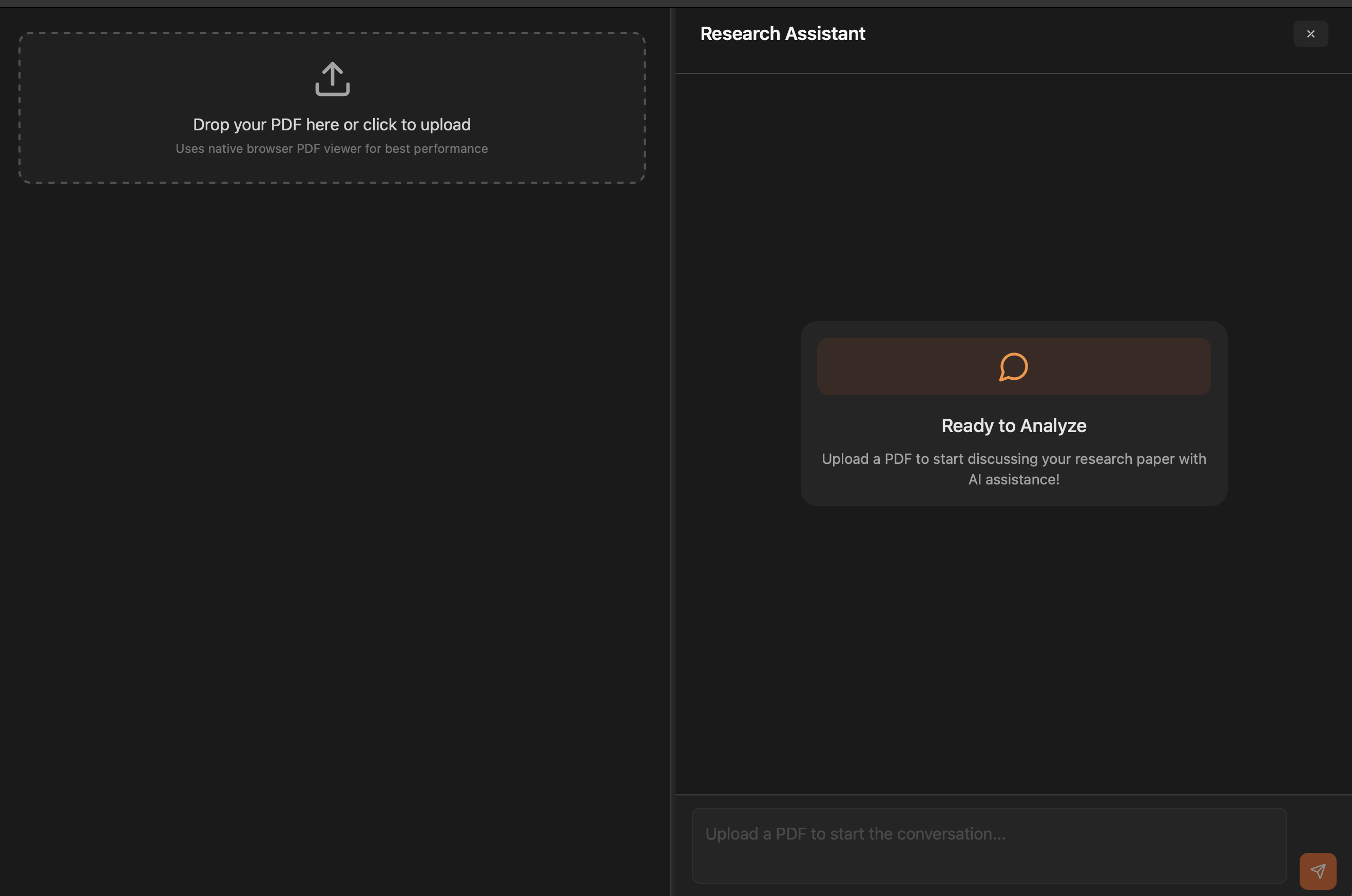 Research Buddy interface